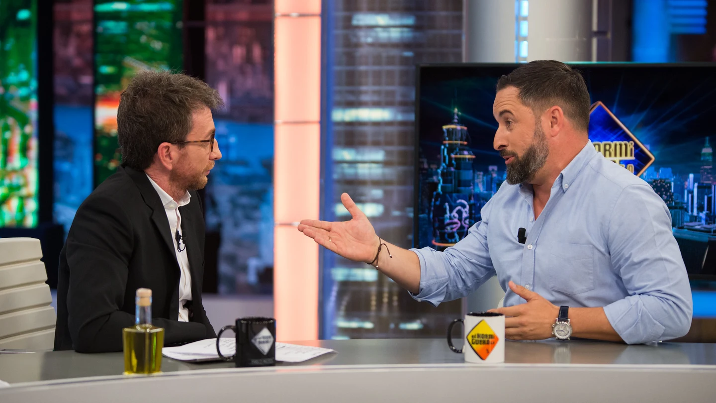 Santiago Abascal en 'El Hormiguero 3.0' Santiago Abascal en 'El Hormiguero 3.0'
