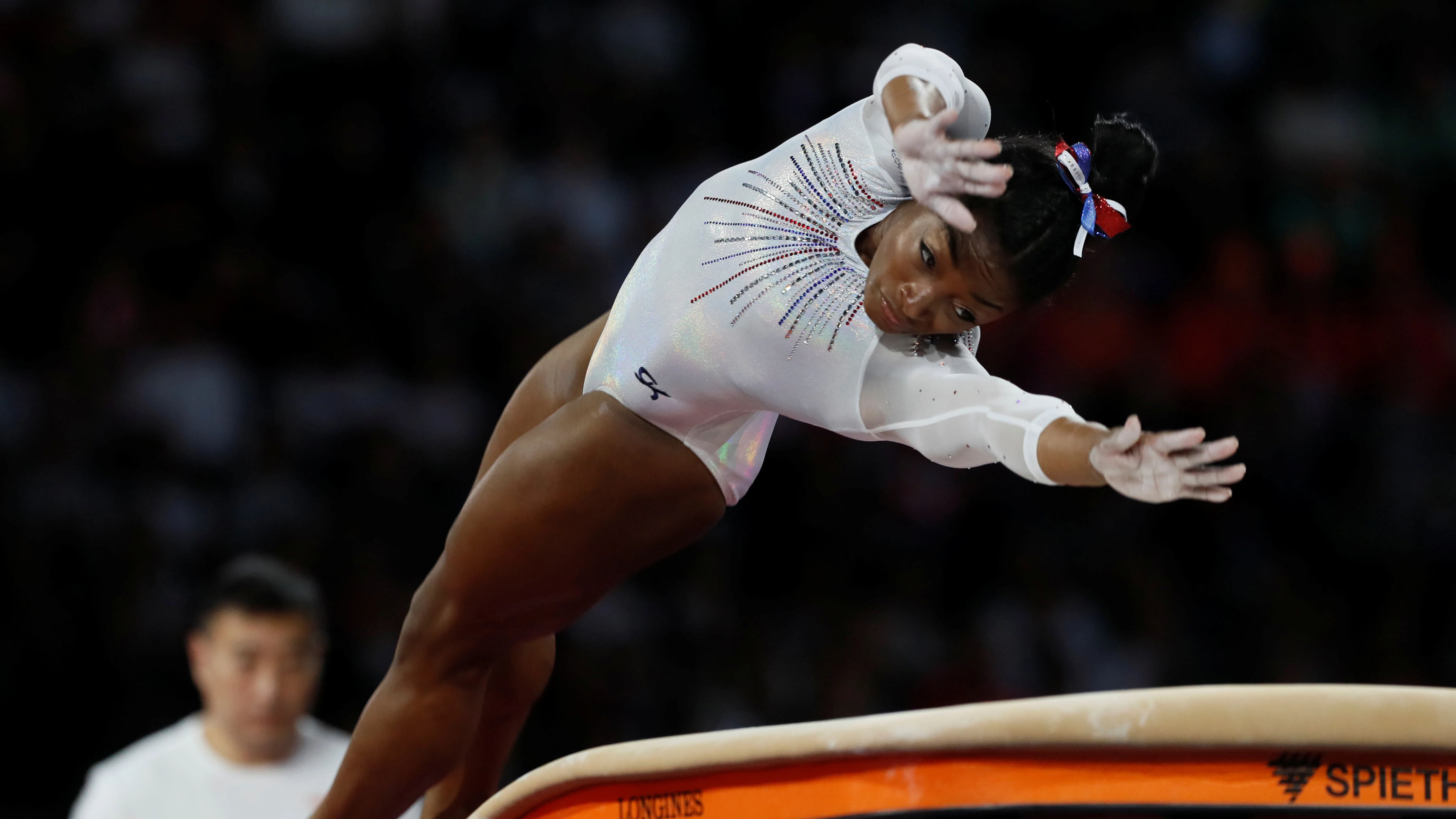 Simone Biles y el nuevo salto que prepara para los JJOO de Tokio: "Es muy peligroso, se puede dañar los tobillos"