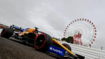 Carlos Sainz, en el GP de Japón
