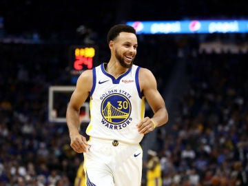 Stephen Curry sonríe Stephen Curry sonríe