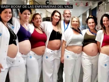 Nueve matronas embarazadas a la vez: las oposiciones que provocaron un 'baby boom' en el hospital Vall d'Hebron Nueve matronas embarazadas a la vez: las oposiciones que provocaron un 'baby boom' en el hospital Vall d'Hebron