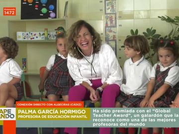 La respuesta de un niño a su profesora, reconocida como mejor docente del mundo: "Lo me gusta de tus clases es el comedor" La respuesta de un niño a su profesora, reconocida como mejor docente del mundo: "Lo me gusta de tus clases es el comedor"