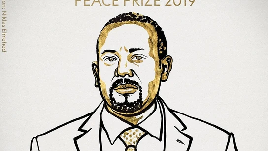 El primer ministro etíope, Abiy Ahmed Ali, gana el Premio Nobel de la Paz El primer ministro etíope, Abiy Ahmed Ali, gana el Premio Nobel de la Paz