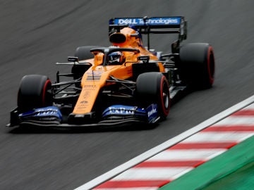 Carlos Sainz, en Japón Carlos Sainz, en Japón