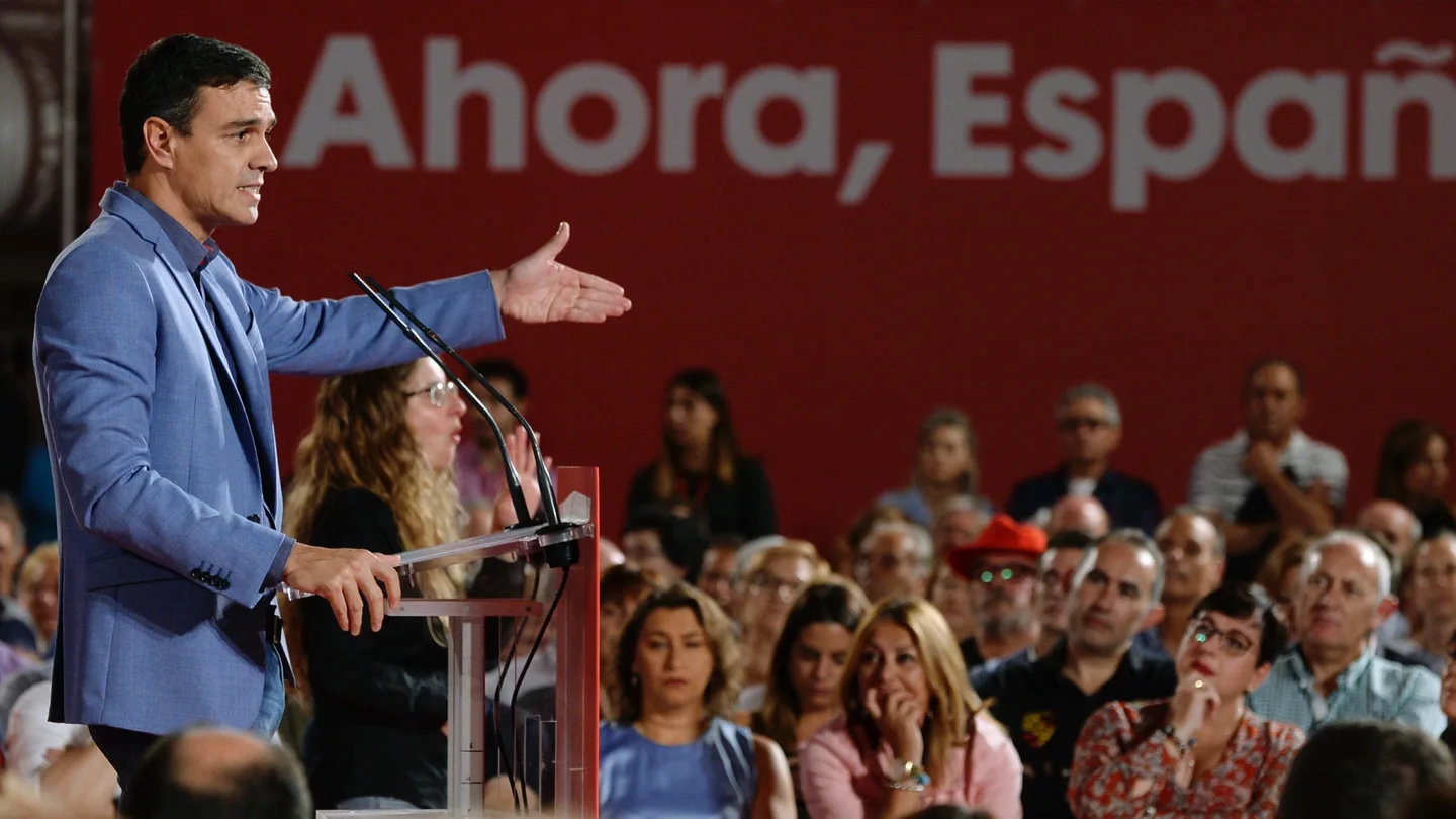 El secretario general del PSOE y presidente del Gobierno en funciones, Pedro Sánchez El secretario general del PSOE y presidente del Gobierno en funciones, Pedro Sánchez