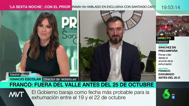 Ignacio Escolar, sobre Vox: "Considera que los homosexuales tienen menos derechos que los españoles de bien y heterosexuales como Abascal"