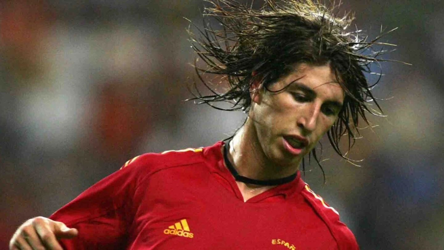 Sergio Ramos, con España Sergio Ramos, con España