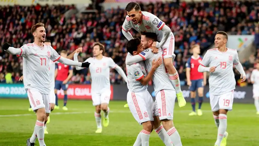 Noruega - España: y resultado del partido de clasificación para la Eurocopa 2020