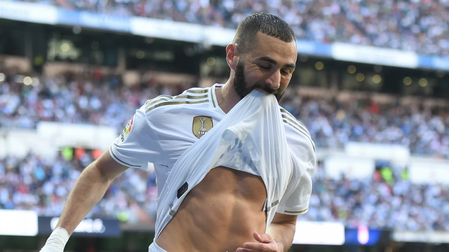 Karim Benzema, con el Real Madrid Karim Benzema, con el Real Madrid