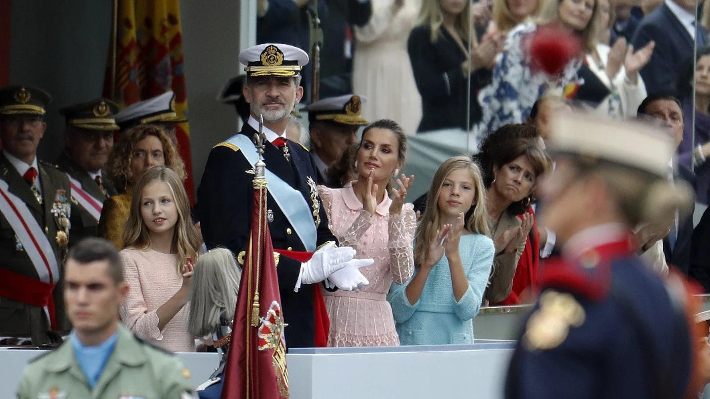 Los reyes presiden el desfile del 12 de octubre Los reyes presiden el desfile del 12 de octubre