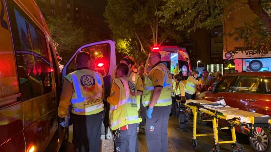 Atropello de una ni&ntilde;a y su padre en Madrid