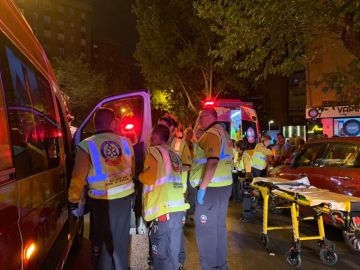 Atropello de una niña y su padre en Madrid Atropello de una niña y su padre en Madrid