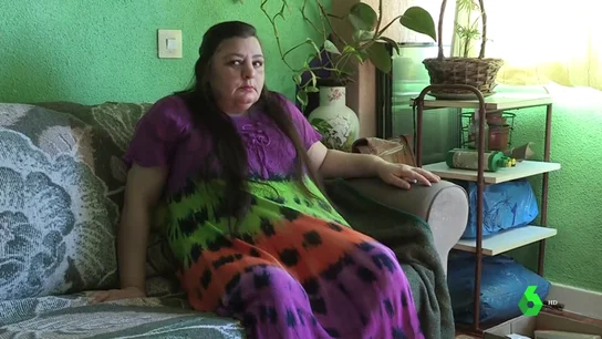 Imagen de una mujer que ha vidido 30 años en la calle Imagen de una mujer que ha vidido 30 años en la calle