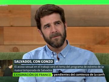 Gonzo, sobre la nueva temporada de Salvados: "Hemos llamado a todos los líderes políticos, algunos ya nos han dicho que 'sí'" Gonzo, sobre la nueva temporada de Salvados: "Hemos llamado a todos los líderes políticos, algunos ya nos han dicho que 'sí'"