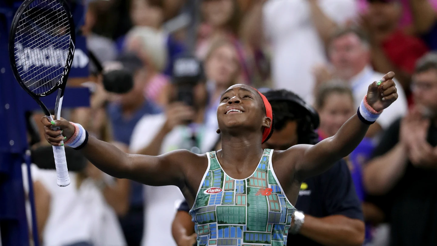 La joven Cori Gauff La joven Cori Gauff