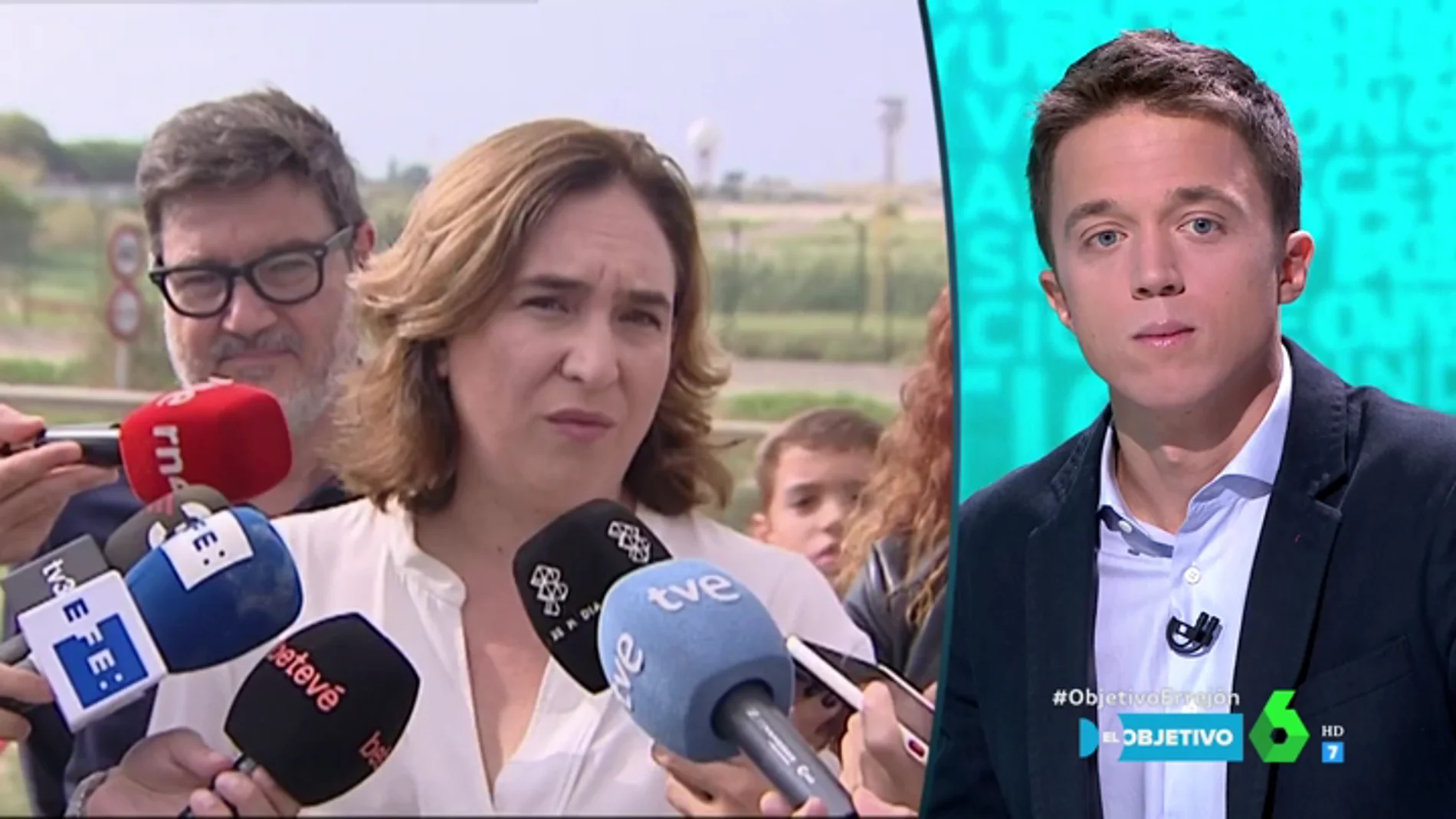 Íñigo Errejón responde a Ada Colau: "Hay mucha gente que está cansada, y en Cataluña el bloqueo es doble"
