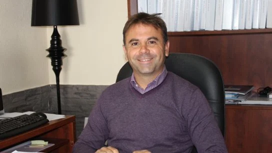 El presidente del Extremadura, Manuel Franganillo El presidente del Extremadura, Manuel Franganillo