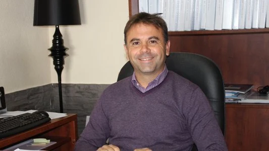 El presidente del Extremadura, Manuel Franganillo El presidente del Extremadura, Manuel Franganillo