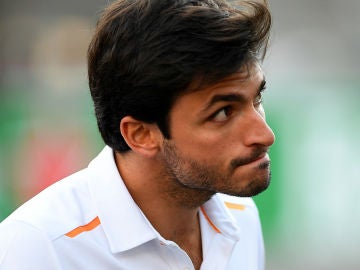 Carlos Sainz, con McLaren Carlos Sainz, con McLaren