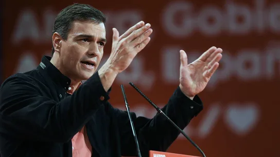 Pedro Sánchez en un acto del PSOE Pedro Sánchez en un acto del PSOE