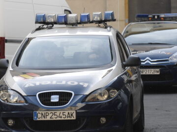 Imagen de archivo de un coche de la Policía Nacional. Imagen de archivo de un coche de la Policía Nacional.