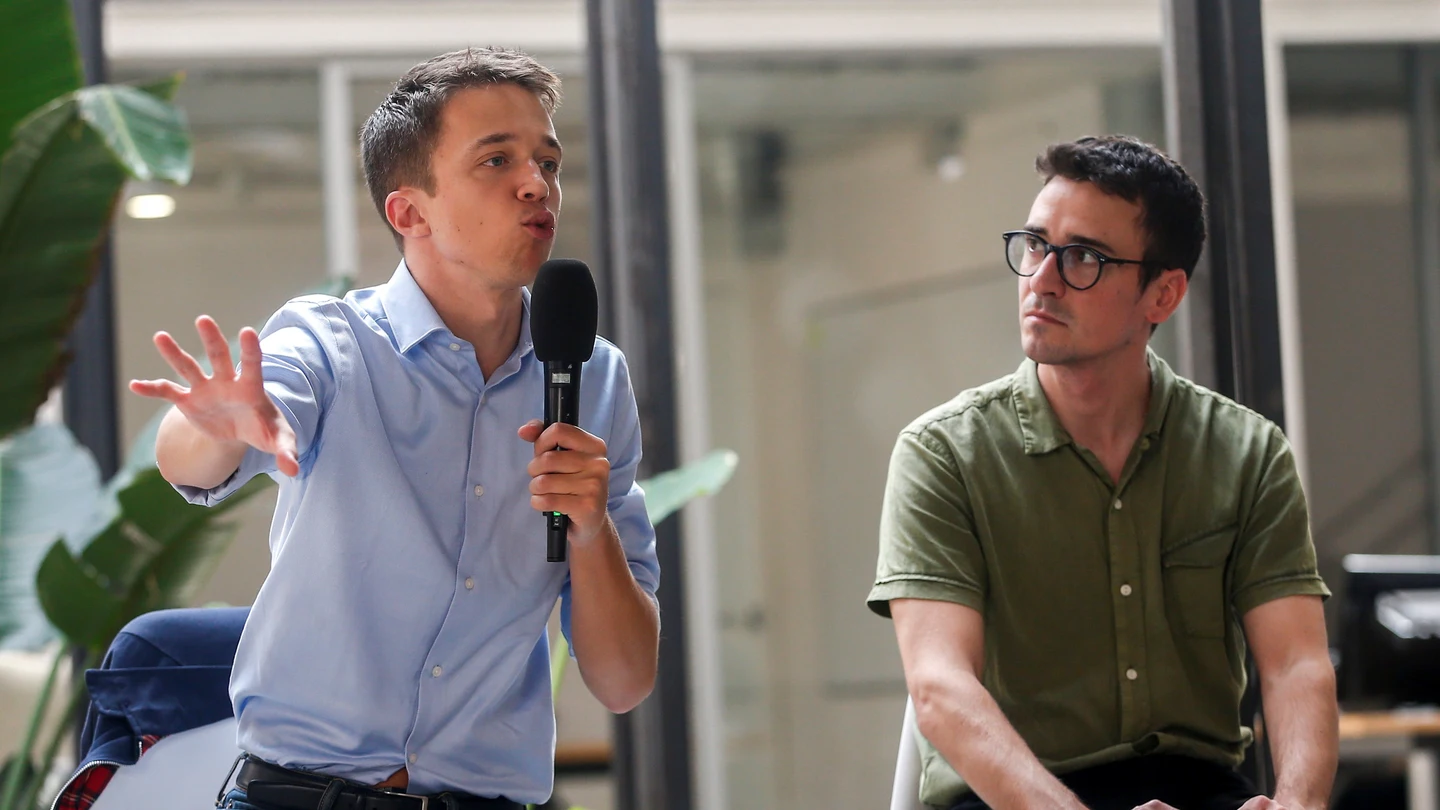 El líder de Más País, Íñigo Errejón El líder de Más País, Íñigo Errejón