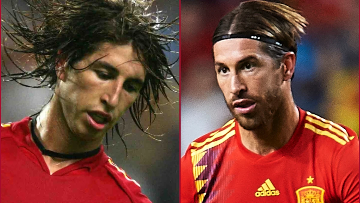 Sergio Ramos, el antes y el ahora