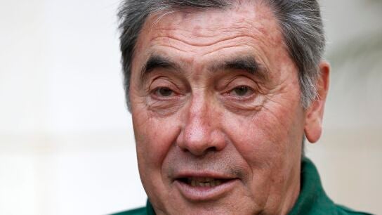El legendario ciclista Eddy Merckx