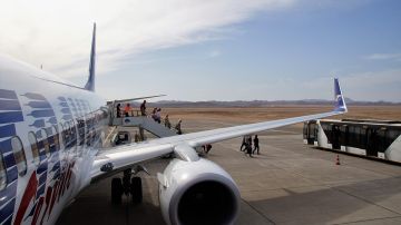Llegada al aeropuerto
