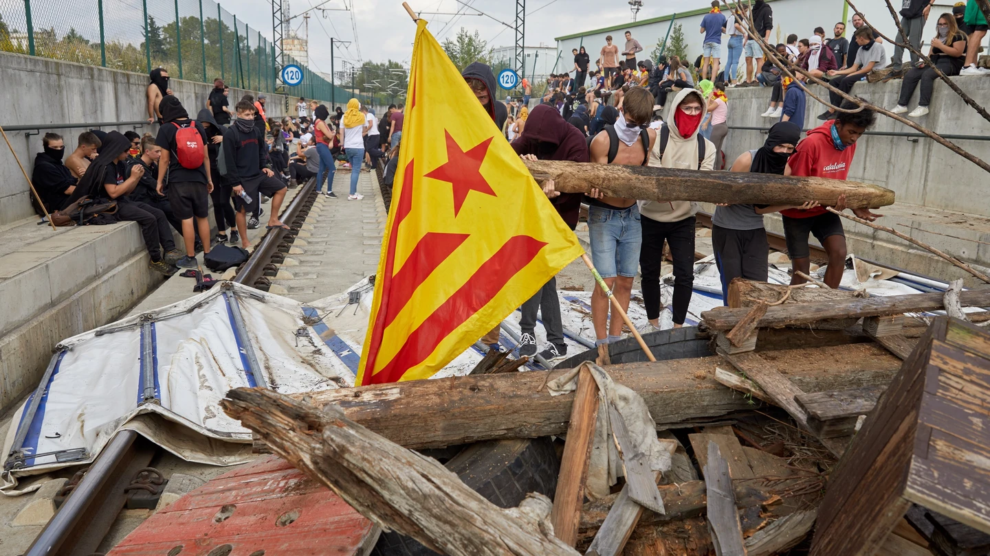 Protestas en Cataluña tras la sentencia Cataluña
