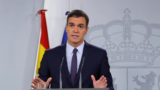 Pedro Sánchez llama a Casado, Rivera e Iglesias para buscar complicidad tras la sentencia del 'procés' Pedro Sánchez llama a Casado, Rivera e Iglesias para buscar complicidad tras la sentencia del 'procés'