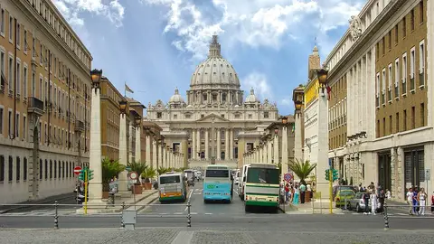 Autobuses en Roma Autobuses en Roma