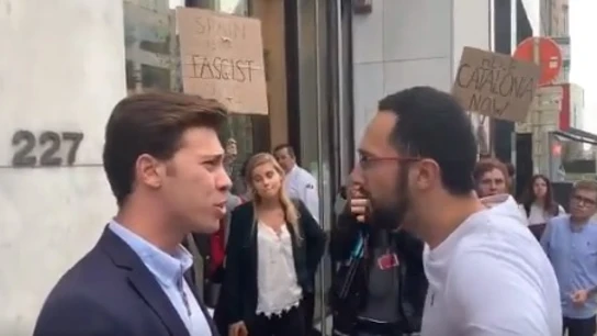 Enfrentamiento entre Valtonyc y Alberto Tarradas Enfrentamiento entre Valtonyc y Alberto Tarradas