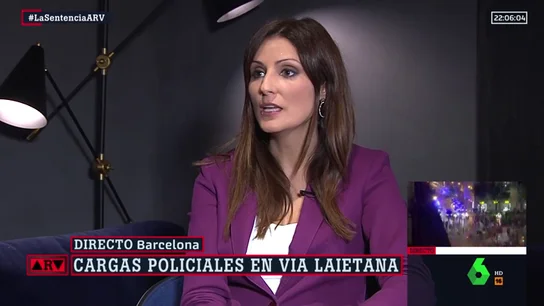 Lorena Roldán: "La sentencia no es una solución a lo que pasa en Cataluña, pero hace justicia" Lorena Roldán: "La sentencia no es una solución a lo que pasa en Cataluña, pero hace justicia"