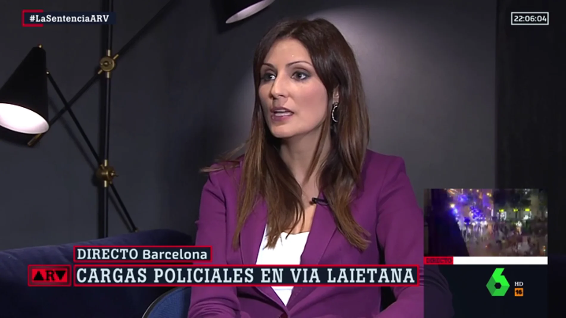 Lorena Roldán: "La sentencia no es una solución a lo que pasa en Cataluña, pero hace justicia"