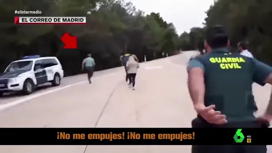 La surrealista carrera de un legendario frente a la guardia Civil en el Valle de los Caídos La surrealista carrera de un legendario frente a la guardia Civil en el Valle de los Caídos