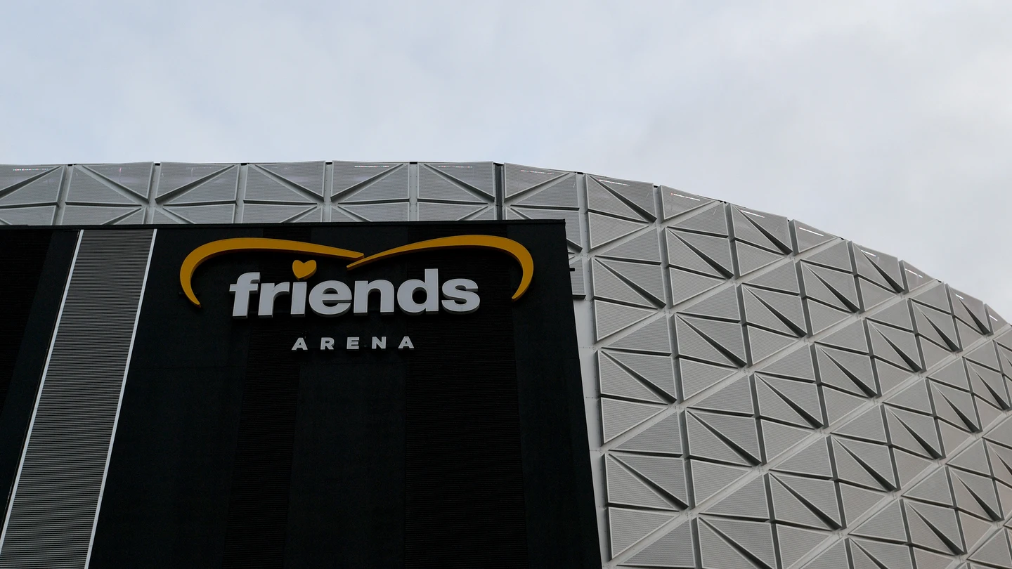 El estadio 'Friends Arena' El estadio 'Friends Arena'