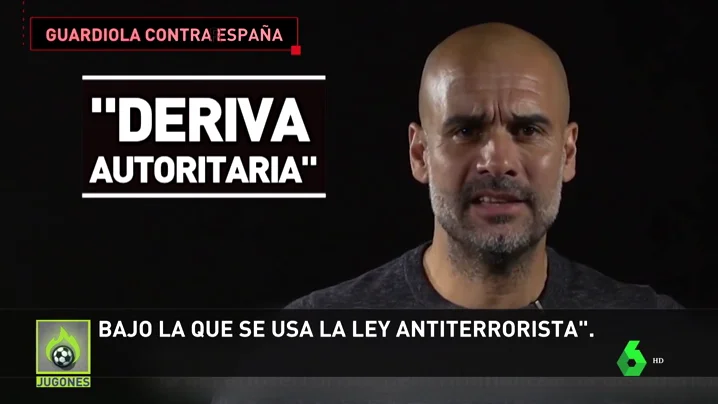 Guardiola ataca a España