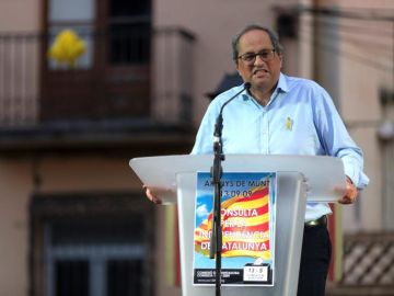 El presidente de la Generalitat, Quim Torra El presidente de la Generalitat, Quim Torra