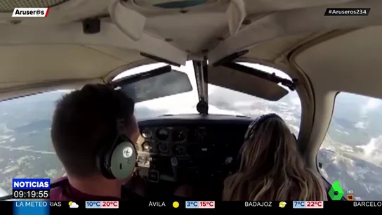 El tenso aterrizaje de una familia a bordo de una avioneta en Estados Unidos  El tenso aterrizaje de una familia a bordo de una avioneta en Estados Unidos
