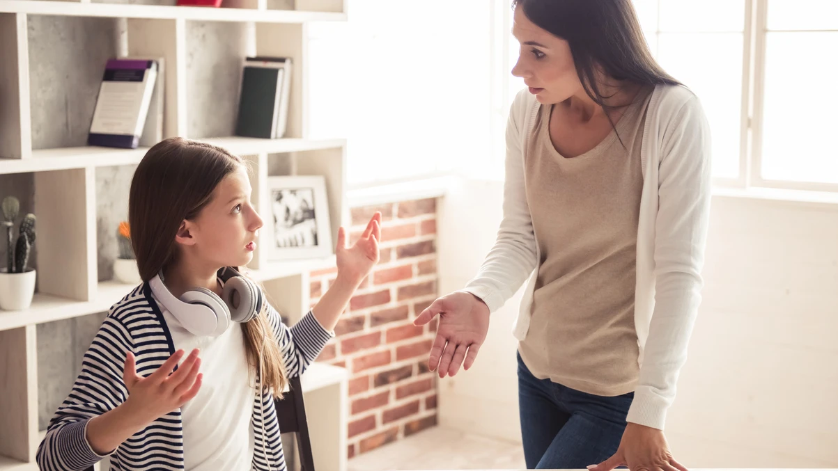 Madre y adolescente