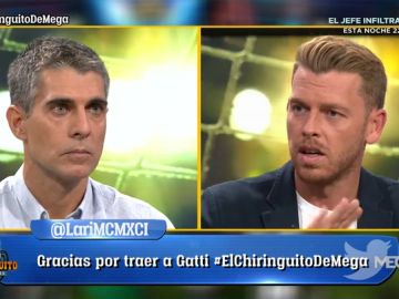 Duro cara a cara entre José Luis Sánchez y Jota Jordi por la sentencia del procés en 'El Chiringuito' Duro cara a cara entre José Luis Sánchez y Jota Jordi por la sentencia del procés en 'El Chiringuito'