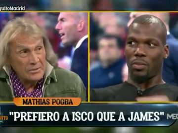 El encendido debate de Gatti y Mathias Pogba sobre Isco y James: "Tiene cosas de Guti" El encendido debate de Gatti y Mathias Pogba sobre Isco y James: "Tiene cosas de Guti"