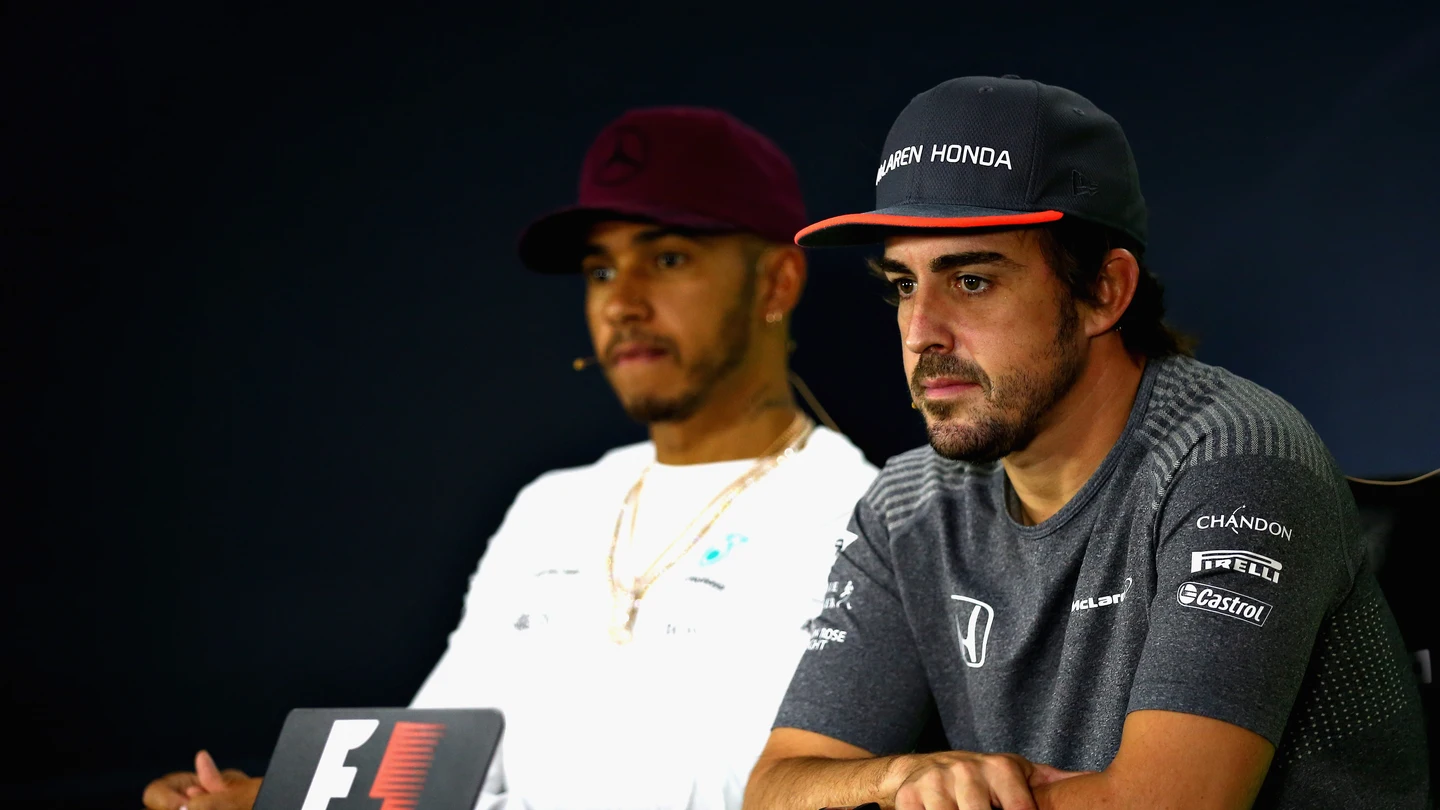 Fernando Alonso y Lewis Hamilton Fernando Alonso y Lewis Hamilton