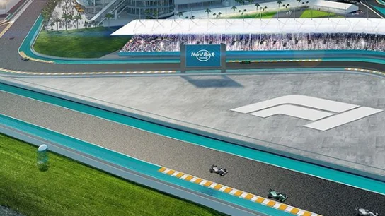 Una imagen de lo que podría ser el circuito de Miami Una imagen de lo que podría ser el circuito de Miami