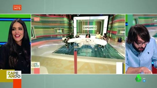 ¿Por qué nadie recoge a Lorena Castell del suelo?: las explicaciones de los zapeadores sobre la caída de su compañera ¿Por qué nadie recoge a Lorena Castell del suelo?: las explicaciones de los zapeadores sobre la caída de su compañera