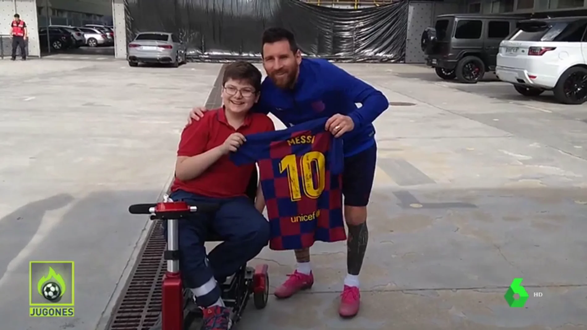 Leo Messi cumple el sueño de Emanuel Arias: "Se ofreció a operarlo sin costo"