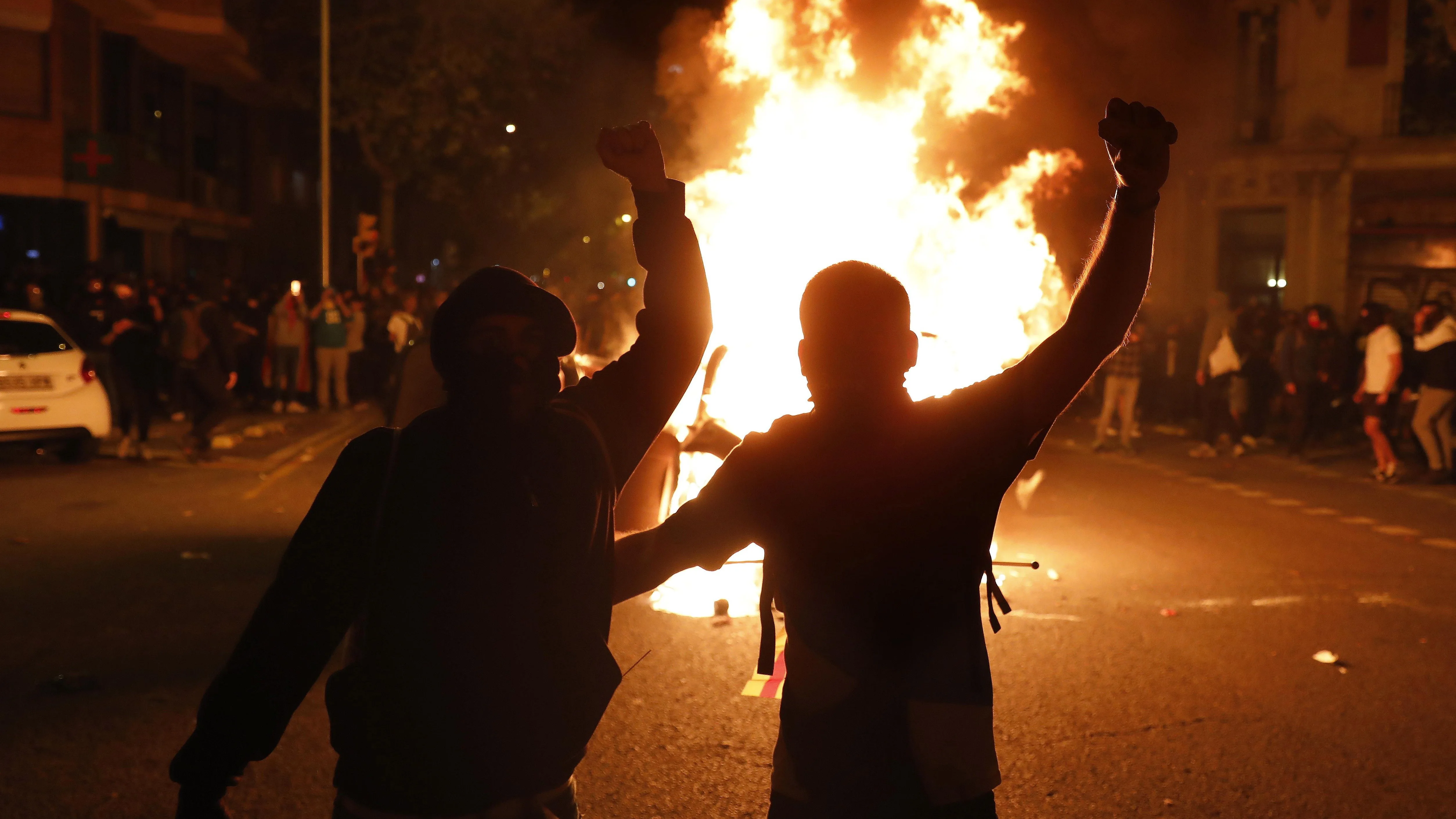 Protestas en Cataluña