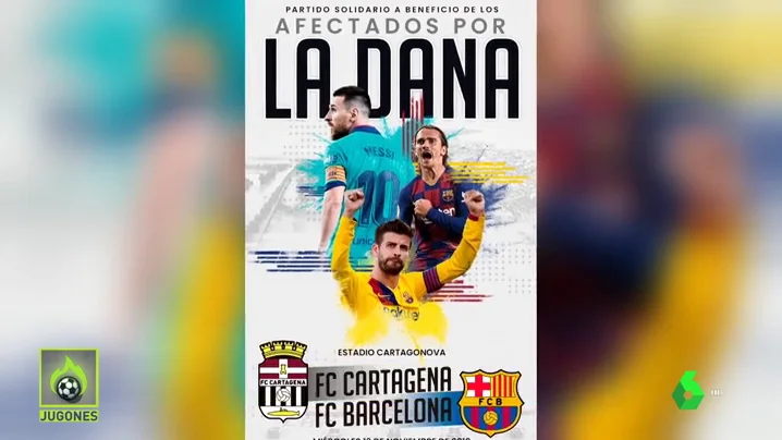 El Cartagena pide respeto para el FC Barcelona ante su partido solidario: "Si quieres pitar, lo mejor es que te quedes en tu casa"