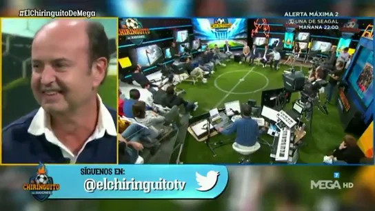 ¡Tremendo! Pelotazo de Cristóbal Soria a Juanma Rodríguez en 'El Chiringuito' ¡Tremendo! Pelotazo de Cristóbal Soria a Juanma Rodríguez en 'El Chiringuito'